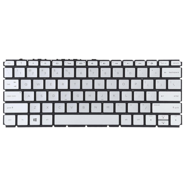 Silver Backlit Keyboard For Hp Envy 13-D Us Version-1915196594161061889