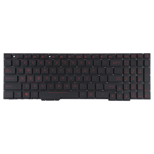 Us Version Backlit Keyboard For Asus Gl553Vw / Zx53V / Fx53Vd / Zx553 / Fx753 / Gl753-1915198055708233729
