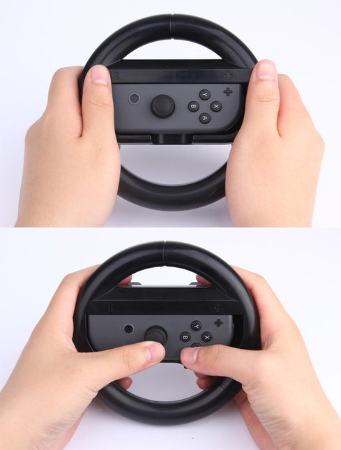 Nintendo Switch Joy Con Round Gaming Steering Wheel-1915196686737739780