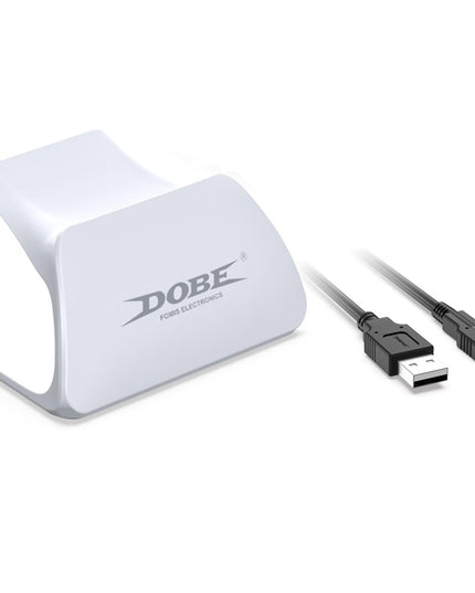 Ps5 Gamepad Controller Holder With Cable - White-1915197756641775617