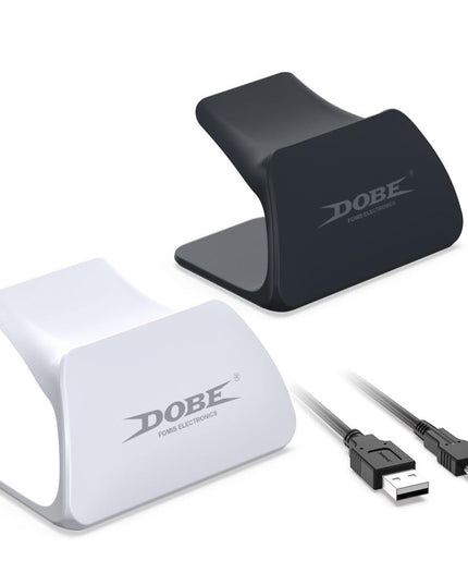 Ps5 Gamepad Controller Holder With Cable - White-1915197756641775618