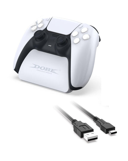 Ps5 Gamepad Controller Holder With Cable - White-1915197756641775622