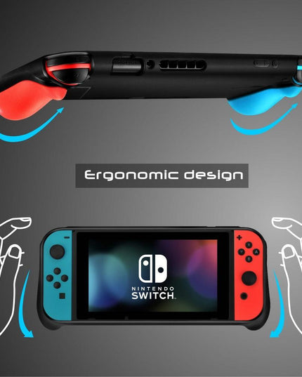 Nintendo Switch Tpu Grip With Game Card Slot - Anti Shock-1915197936795521026