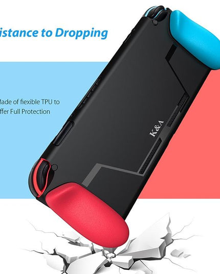 Nintendo Switch Tpu Grip With Game Card Slot - Anti Shock-1915197936795521032