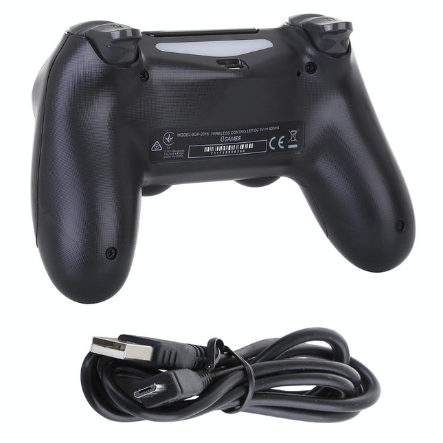 Black Wireless Bluetooth Snowflake Game Controller For Ps4-1915196749346115586