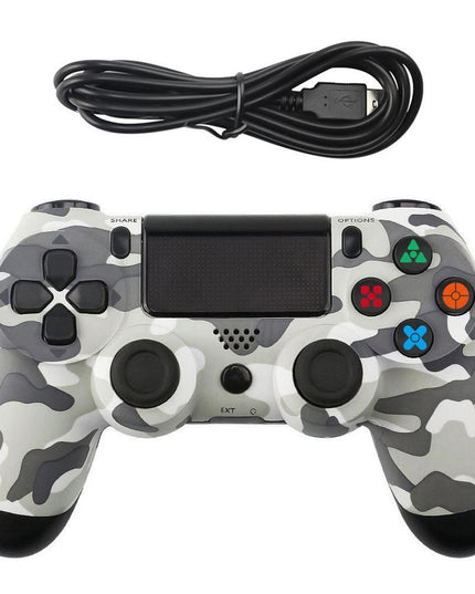 Snowflake Camo Wired Gamepad For Ps4 - Button Controller-1915197400411148288