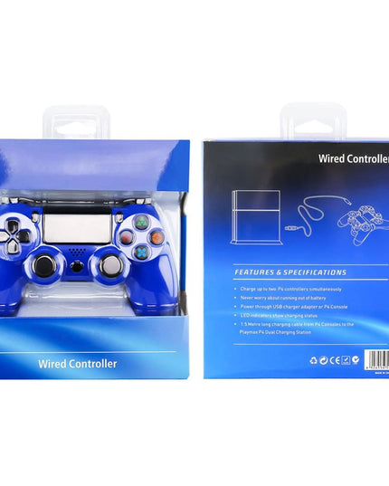 Snowflake Camo Wired Gamepad For Ps4 - Button Controller-1915197400411148290