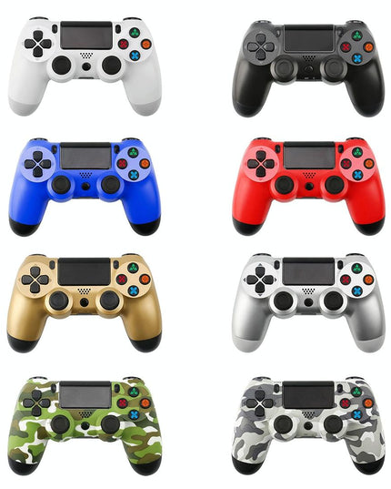 Snowflake Button Wired Gamepad For Ps4 - Green Camouflage-1915197515121168387