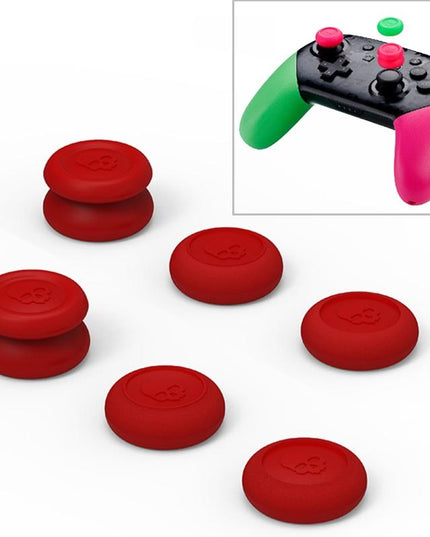 Nintendo Switch Red Thumb Grips - Improved Control-1922443414041923584