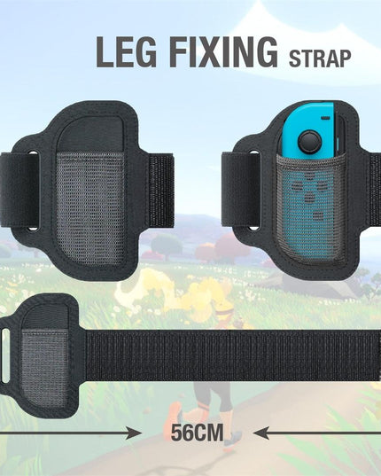 Switch Joy Con Grip With Straps And Cover - Adjustable-1915197957452468227