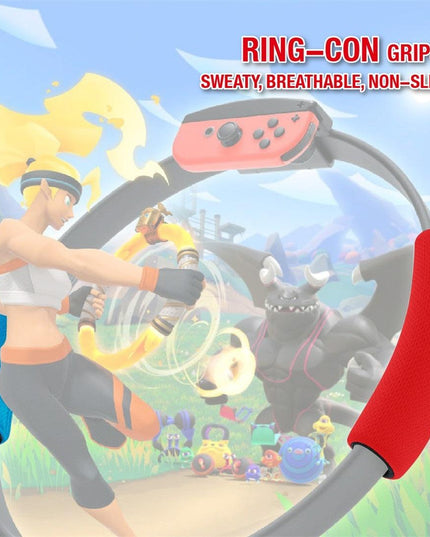 Switch Joy Con Grip With Straps And Cover - Adjustable-1915197957452468230