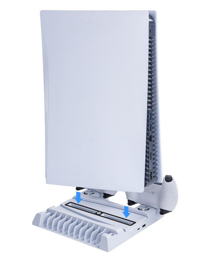 Multi-Function Ps5 Stand With Game Disc Storage-1915197588290801667
