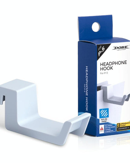 Portable Headphone Hanger For Ps5 - Mount And Hang Your Headset Anywhere-1915197403988889601