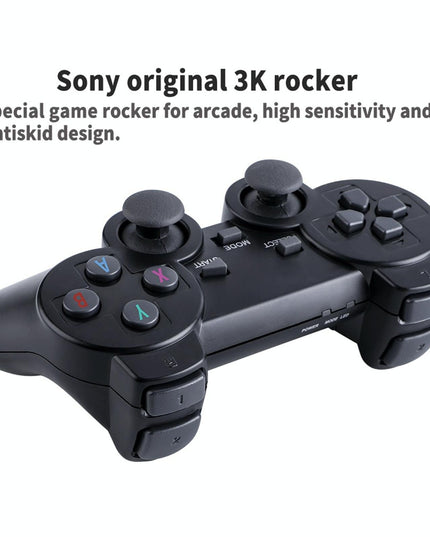 64Gb 4K Retro Game Stick + 2 Wireless Gamepads & 10 000+ Pre-Installed Games-1915198063752908803