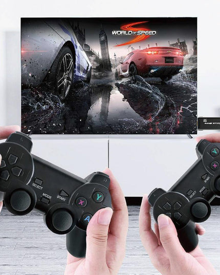 64Gb 4K Retro Game Stick + 2 Wireless Gamepads & 10 000+ Pre-Installed Games-1915198063752908805