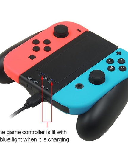 Joy Con Controller Grip With Charger - Compact And Convenient-1915197291367632901