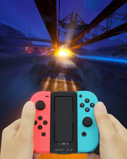 Joy Con Controller Grip With Charger - Compact And Convenient-1915197291367632903