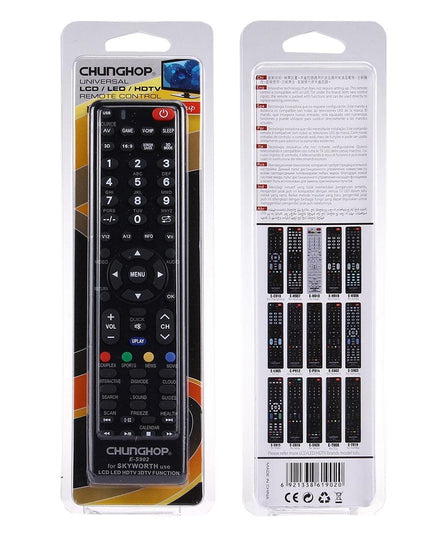 Universal Remote For Skyworth Led / Lcd / Hdtv / 3Dtv - E-S902-1915198379298787335