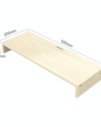 Natural Wood Monitor Stand - Holds Computer Screen-1915196985112137732