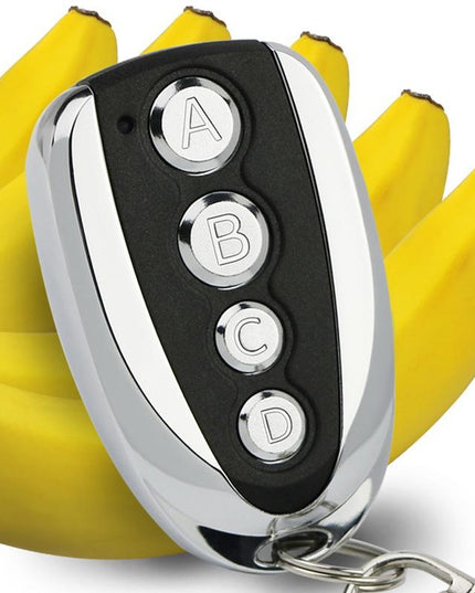 Universal 433Mhz Wireless Copy Remote Control For Garage Doors - 4 Key Mini Controller-1915197754750144516