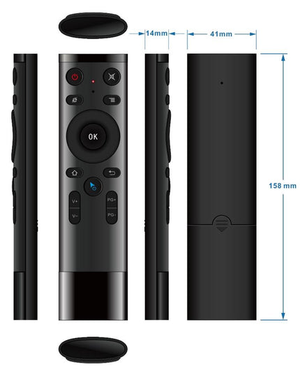 Universal 3D Air Mouse Remote Controller - 2.4G Rf-1915197507466563587