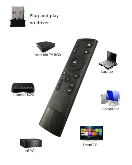 Universal 3D Air Mouse Remote Controller - 2.4G Rf-1915197507466563590