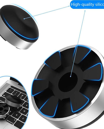 Aluminum Laptop Cooler Stand - Compact Design-1915198422097465345