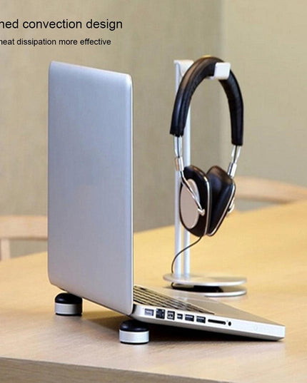 Aluminum Laptop Cooler Stand - Compact Design-1915198422097465348