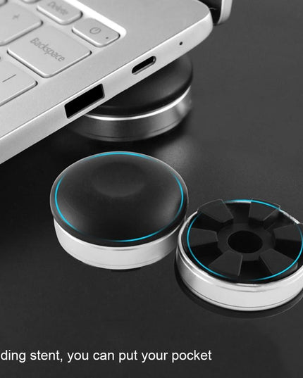 Aluminum Laptop Cooler Stand - Compact Design-1915198422097465349