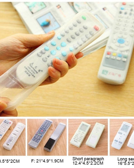 5-Pack Silicone Remote Control Protective Cover - 21X4.9X1.9Cm-1915197243900694533