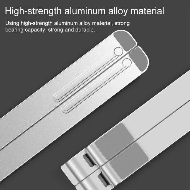 Adjustable Laptop Stand - Portable Folding Heat Dissipation Desktop Holder-1915198021268803589