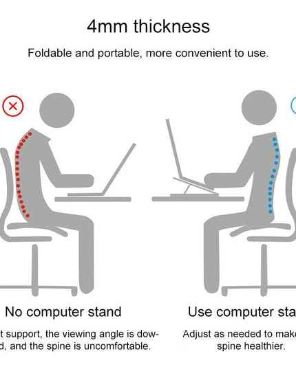 Aluminum Laptop Cooling Stand - Improved Heat Dissipation-1915197550558842885
