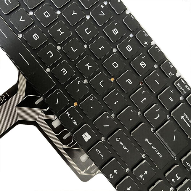 Backlit Laptop Keyboard For Msi Steel Series - Us Version-1915197424389984259