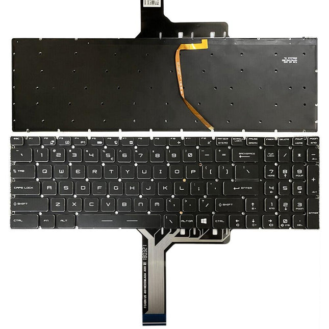 Backlit Laptop Keyboard For Msi Steel Series - Us Version-1915197424389984262