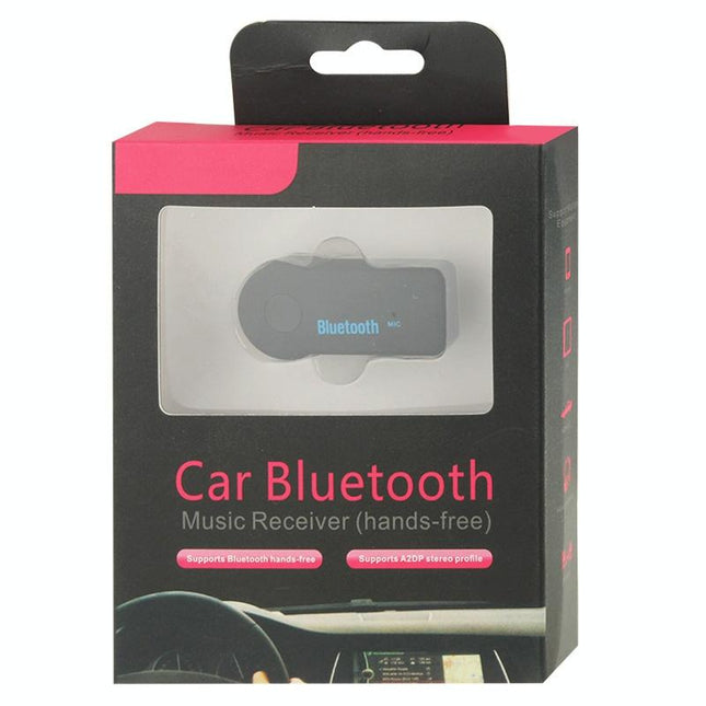 Wireless Car Bluetooth Handsfree Receiver With Mic For Iphone-1915197495563128838