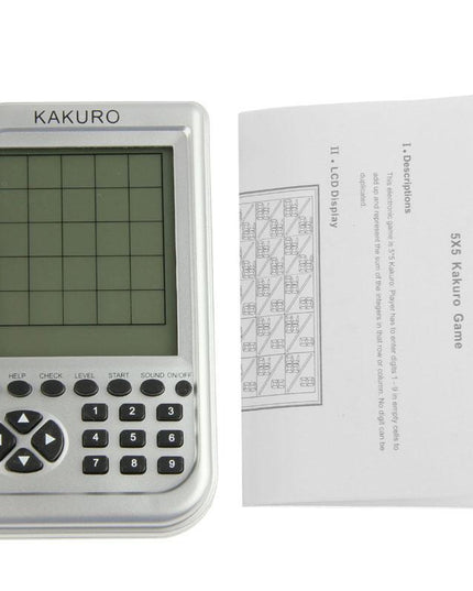 Large Screen 5X5 Electronic Kakuro Game Machine-1915197668154544132