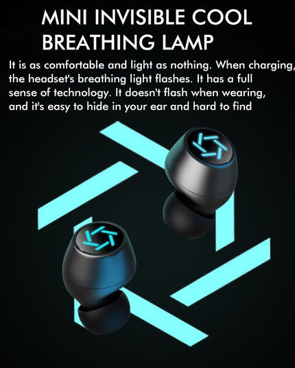 Wireless Bluetooth Earphones With Charging Box - White-1915196631632973827