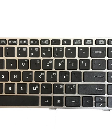 Silver Frame Us Keyboard For Hp Elitebook & Probook-1915197040179154947