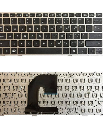 Silver Frame Us Keyboard For Hp Elitebook & Probook-1915197040179154948
