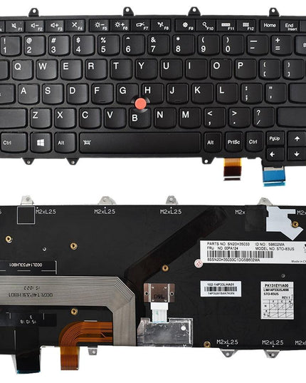 Lenovo Thinkpad Yoga 260 12.5 Keyboard - Us Version-1915197713725657088