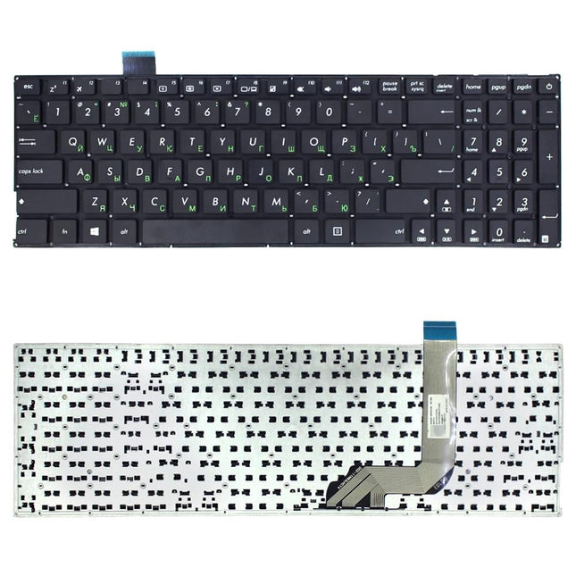Russian Keyboard For Asus X542 Series - Black-1915198241658507268