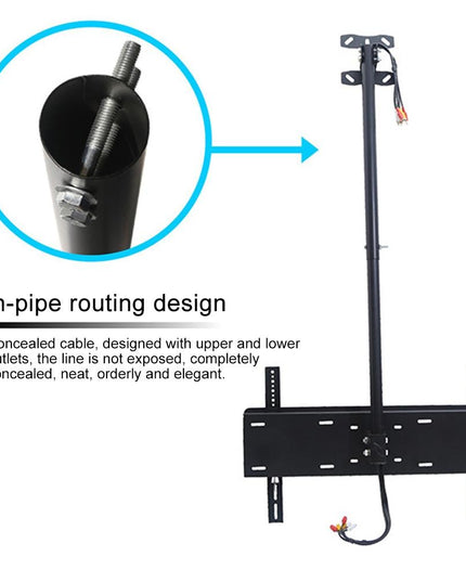 Universal Adjustable Tv Wall / Ceiling Mount - 32-65 Inch Height & Angle - 2M-1915197042855120899