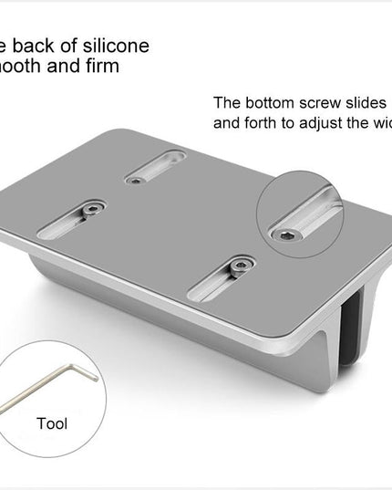 Portable Laptop Stand With Cooling Storage Base - Aluminum Alloy-1915197917472362500