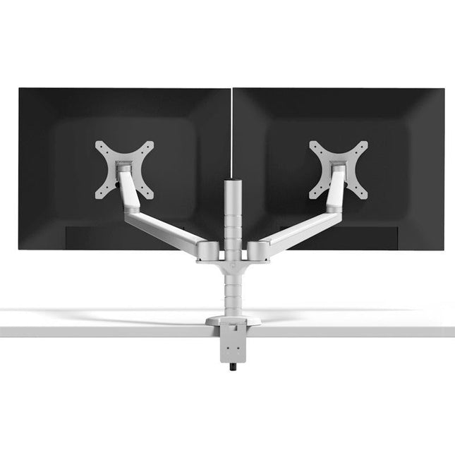 Double Arm Aluminum Desktop Monitor Mount Stand - Compact-1915197682872356866