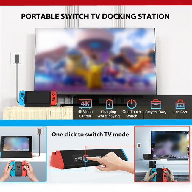 Nintendo Switch 4K Hdmi Adapter With 1000Mbs Lan-1915198013849079815