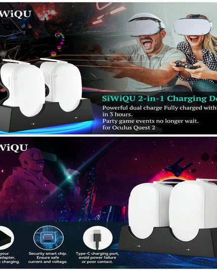 Oculus Quest 2 Dual Charging Stand-1915197878062682119