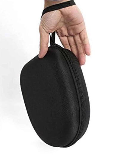 Round Zippered Headphone Storage Bag - Portable And Compact-1915197981846540290