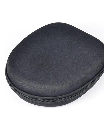 Round Zippered Headphone Storage Bag - Portable And Compact-1915197981846540292