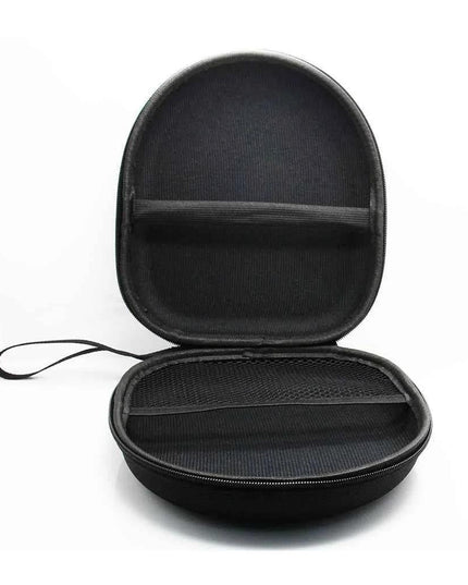 Round Zippered Headphone Storage Bag - Portable And Compact-1915197981846540294