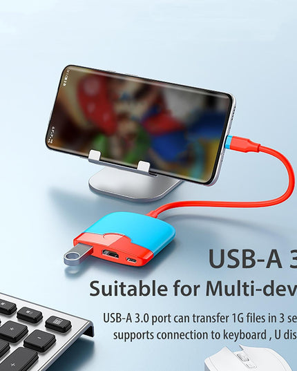 Nintendo Switch Portable 4K Screen Projector - Red-1915196867042480136